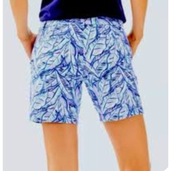 Lilly Pulitzer Women's 6 The Jayne Short Floral Colorful Summer Spring Resort - Picture 1 of 11